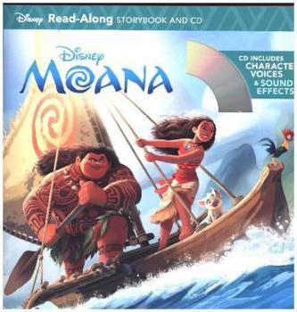 Moana Read-Along Storybook, w. Audio-CD
