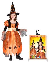 Dětský kostým Čarodějnice/Halloween (S)