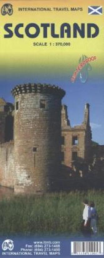 International Travel Map ITM Scotland