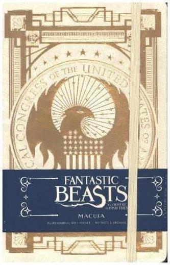 Fantastic Beasts and Where to Find them: MACUSA Hardcover Ruled Journal