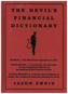 Devil's Financial Dictionary
