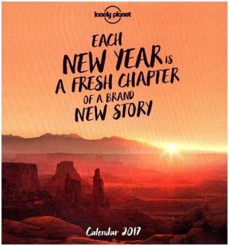 Lonely Planet Calendar 2017