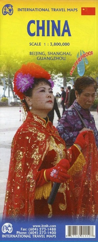 International Travel Map ITM China