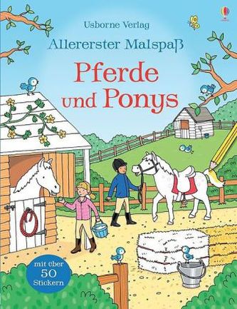 Allererster Malspaß: Pferde und Ponys
