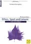 Ethics, Sport and Leisure