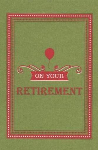On Your Retirement