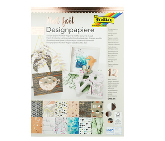Folia Designové papíry A4 s leskem