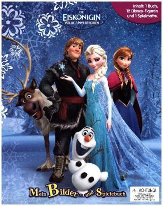 Die Eiskönigin, 1 Buch + 12 Figuren + 1 Spielmatte