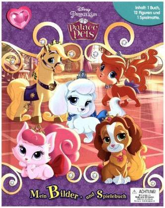 Schloss der Haustiere, 1 Buch + 12 Figuren + 1 Spielmatte