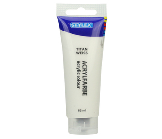 Barvy akrylové 75ml, bílá