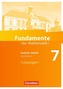 7. Schuljahr, Lösungen