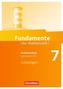 7. Schuljahr, Lösungen zum Schülerbuch