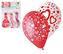 Balónky s potiskem 5ks OBYČ. Srdce