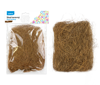 Sisal hnědý 30g