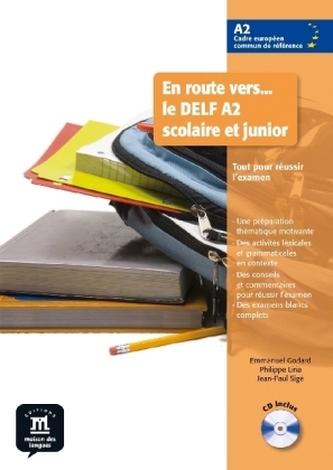 En route vers... le DELF A2 scolaire et junior, m. Audio-CD