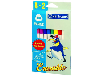 Fix CENTROPEN sada 2569/10 barev ZMIZÍKOVATELNÉ 8+2