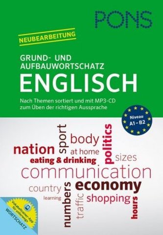 PONS Grund- und Aufbauwortschatz Englisch, m. MP3-CD