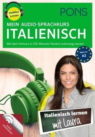 PONS Mein Audio-Sprachkurs Italienisch, 5 MP3-CDs