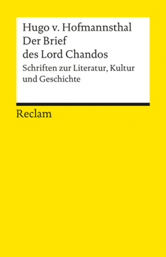 Der Brief des Lord Chandos