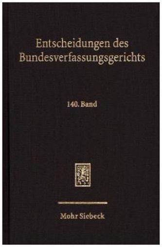 Entscheidungen des Bundesverfassungsgerichts (BVerfGE)