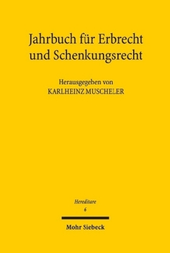 Jahrbuch für Erbrecht und Schenkungsrecht