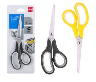 Nůžky 195mm LUX DELI E6002