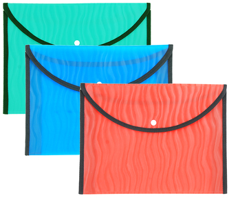 Obal spisový s klopou a drukem A4 LUMA obšitý