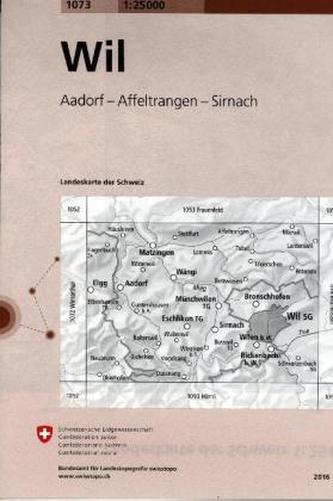 Landeskarte der Schweiz Wil