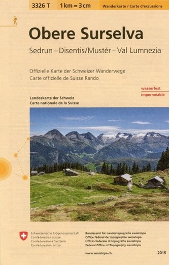 Landeskarte der Schweiz Obere Surselva