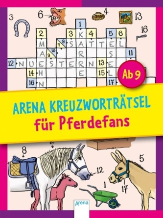 Arena Kreuzworträtsel für Pferdefans