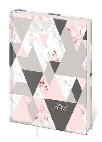 Diář 2021 B6 LYRA týdenní L397 Triangle