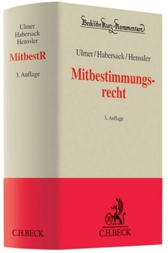 Mitbestimmungsrecht (MitbestR), Kommentar