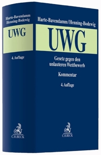 Gesetz gegen den unlauteren Wettbewerb (UWG), Kommentar