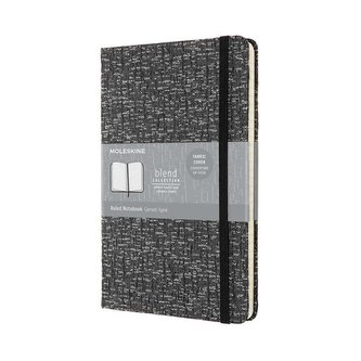 Moleskine Blend zápisník linkovaný šedý L