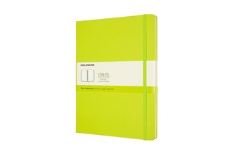 Moleskine Zápisník tvrdý čistý žlutý XL