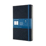 Moleskine Blend zápisník modrý tmavě L, linkovaný