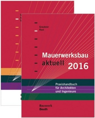 Mauerwerksbau aktuell 2016 + Mauerwerksbau-Praxis, 2 Bde.