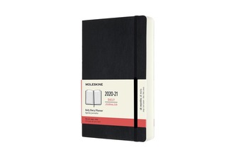 Moleskine Diář 2020-2021 denní měkký černý L