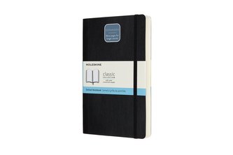 Moleskine Zápisník Expanded měkký tečkovaný černý L