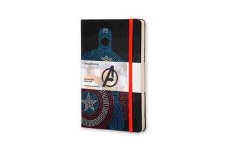 Moleskine The avengers zápisník linkovaný L Captain America