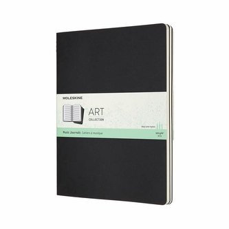 Moleskine Notové sešity 3 ks XL