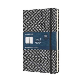 Moleskine Blend zápisník linkovaný černý L