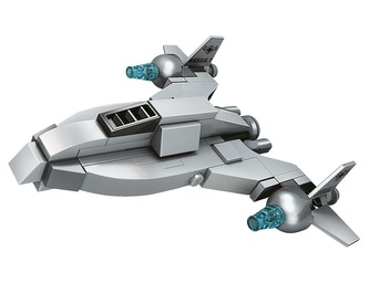 Qman Marine Cruiser 1411-6 Bojová stíhačka Nighthawk 2v1
