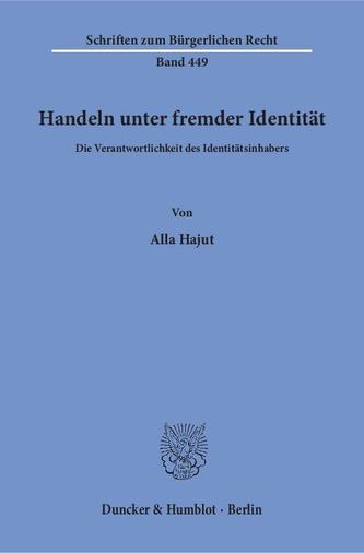 Handeln unter fremder Identität.