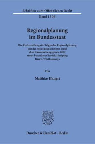 Regionalplanung im Bundesstaat