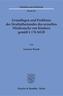 Grundlagen und Probleme des Straftatbestandes des sexuellen Missbrauchs von Kindern gemäß § 176 StGB
