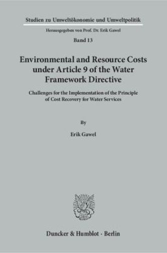 Environmental and Resource Costs under Article 9 of the Water Framework Directive
