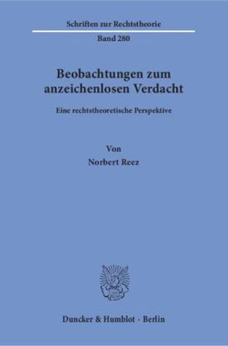 Beobachtungen zum anzeichenlosen Verdacht
