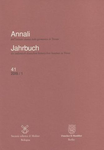 Annali dell'Istituto storico italo-germanico in Trento / Jahrbuch des italienisch-deutschen historischen Instituts in Trient.. B