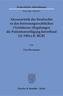 Akzessorietät des Strafrechts zu den betreuungsrechtlichen (Verfahrens-)Regelungen die Patientenverfügung betreffend (Paragraphe
